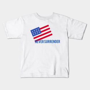 Never Surrender Kids T-Shirt